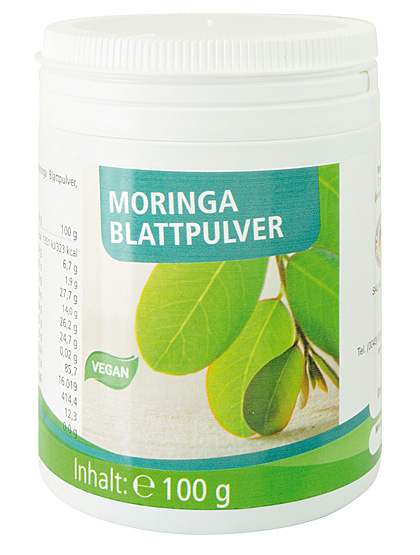 Bio-Moringa-Blattpulver