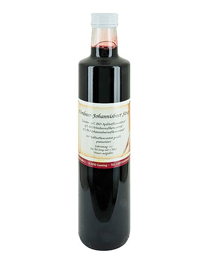 Bio-Himbeer-Sirup 