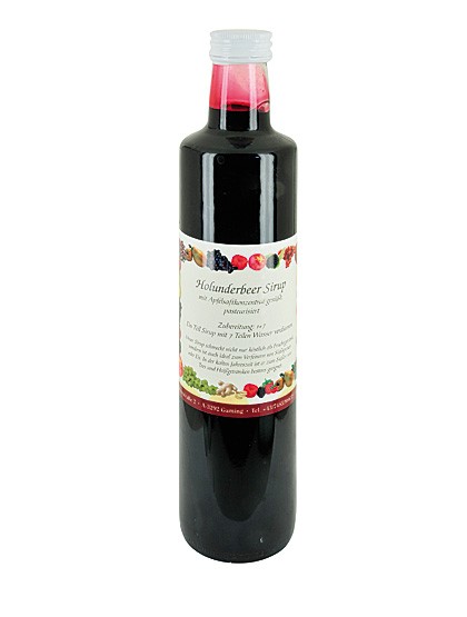 Bio- Holunderbeeren-Sirup