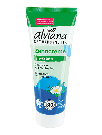 Zahncreme mit Bio-Kräuter, 75 ml 