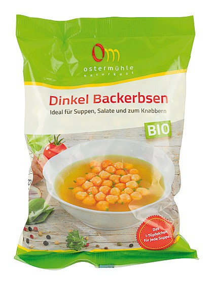 BIO-Dinkel-Backerbsen
