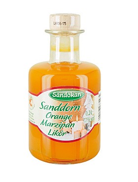 Sanddorn-Orange-Marzipan Likör
