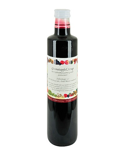 Bio-Granatapfelsirup