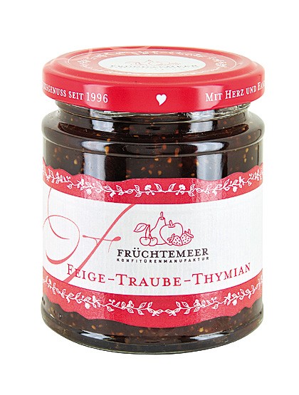 Feige Traube Thymian-Fruchtaufstrich