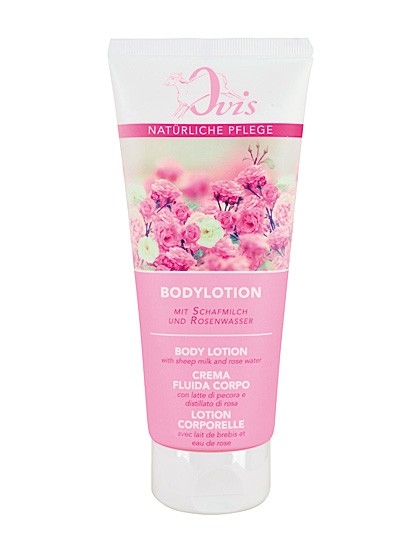 Body-Lotion mit Rosenwasser