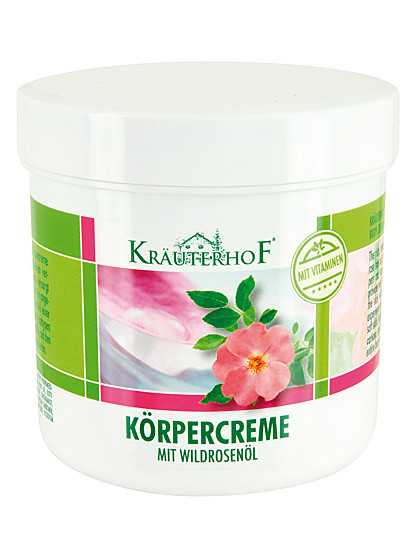 Ganzkörpercreme Wildrose, 250 ml