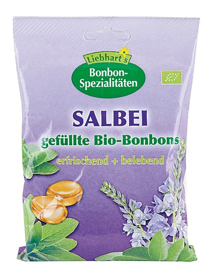 Bio-Bonbons mit Salbei