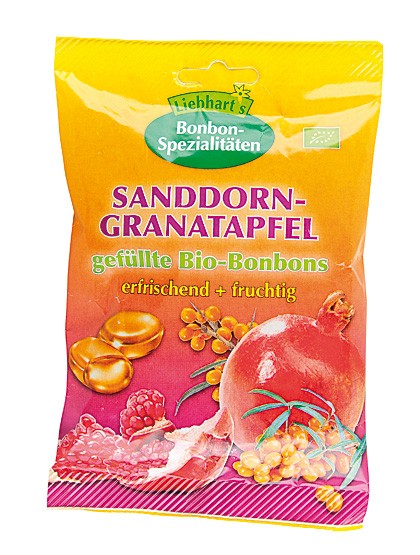 Sanddorn & Granatapfel BIO-Bonbon