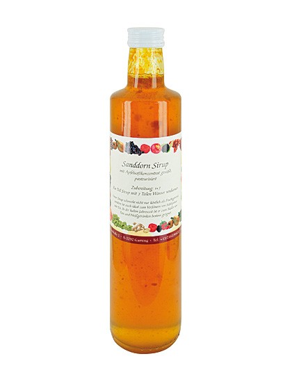 Bio-Sanddorn-Sirup