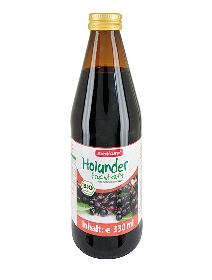 Bio Holunder-Fruchtsaft, 330 ml