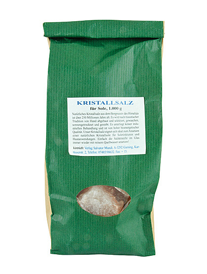 Nachfüllpackung Kristallsalz in Brocken