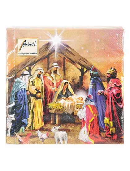 Weihnachtsservietten, 33 x 33 cm