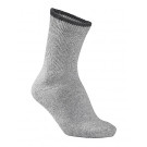 Alpaka-Frottee Socken in Grau, Größe 35 bis 46