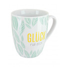 »Glück für dich« Porzellantasse, 250 ml